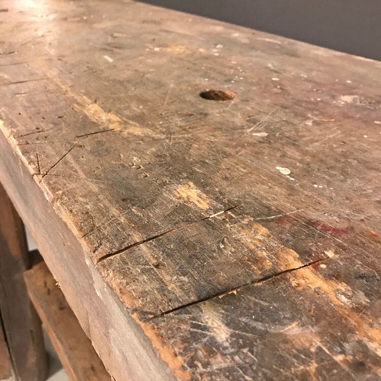 Etabli en bois