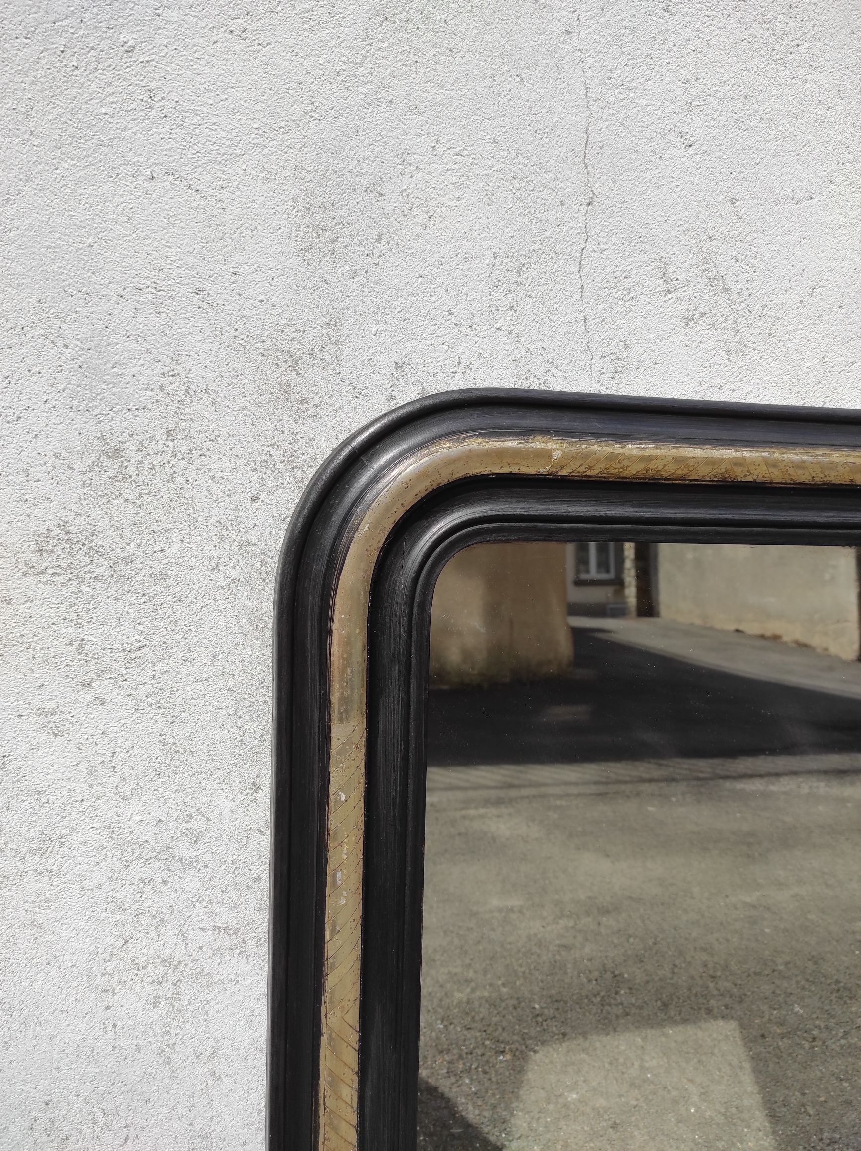 Old mirror Louis Philippe 78/56 cm