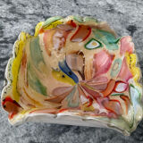 Pair of vintage Murano glass pocket trays