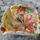 Pair of vintage Murano glass pocket trays