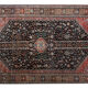 Traditional Antique Shirvan Carpet Handwoven Brown Wool Persian Area Rug