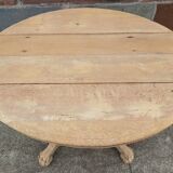 Oval oak table