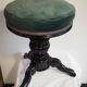Napoleon III piano stool - tripod, doe feet