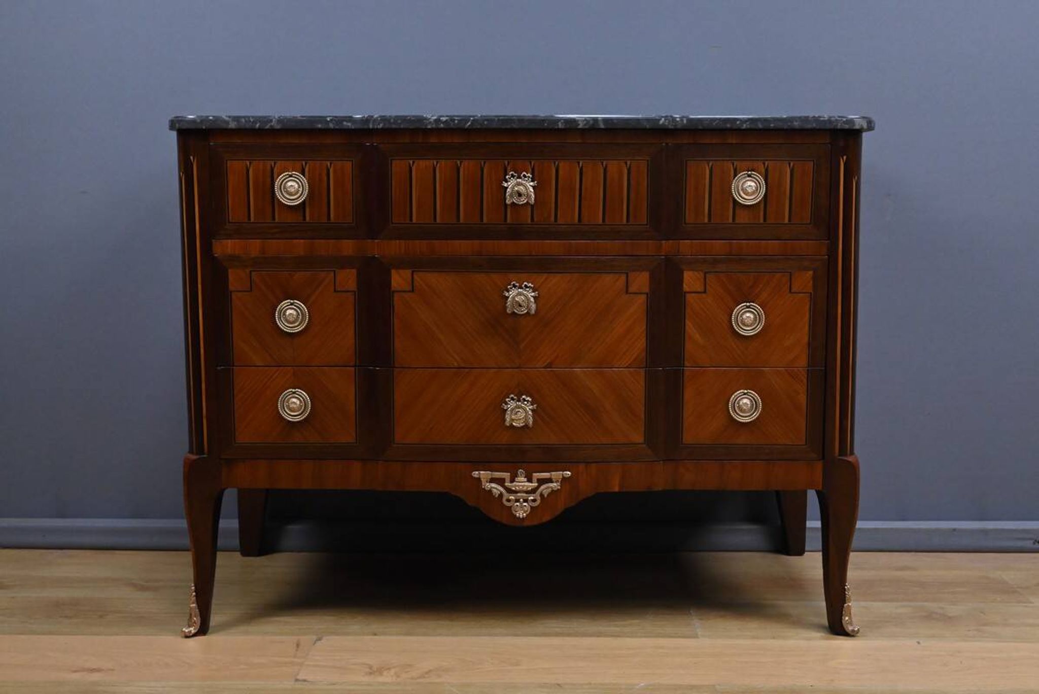 Mahogany and Rosewood Commode, Louis XVI style – 1st part of the 20th century