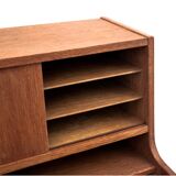 Secrétaire en teck, Danemark, années 1960