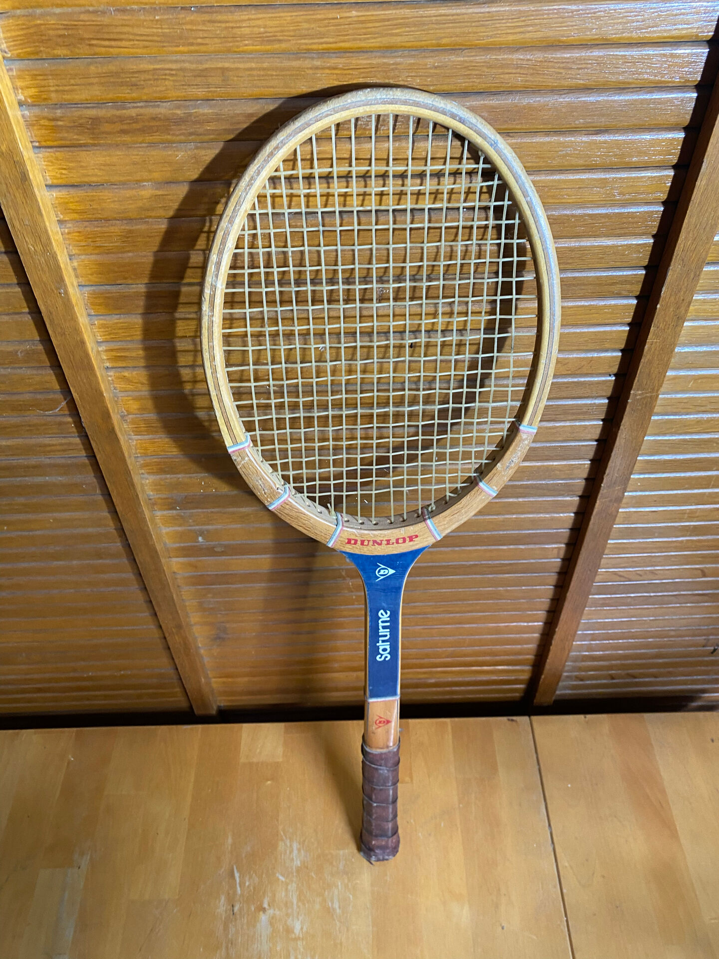 Vintage Dunlop Saturn Wood Tennis Racket