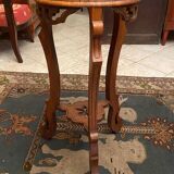 Selette pot holder late nineteenth early twentieth in solid beech style China Far East