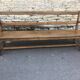 Bench with backrest