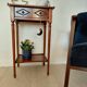 Small vintage wooden console - 1 drawer - family home