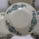 4 Longchamp ironstone dinner plates, Lutèce pattern 220602