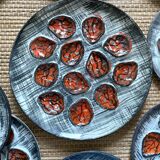 Vintage MBFA Pornic oyster service, 1960