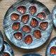Vintage MBFA Pornic oyster service, 1960