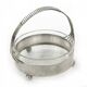 Art Deco nut or snack basket, brass, Germany, 1930s