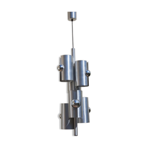 Lustre aluminium brossé