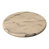 Vintage rotating top in Carrara marble 70s