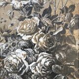 Tableau peinture ancienne roses stauffacher