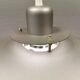 Swedish hanging lamp, produced by Belid in the original silver-grey colour.