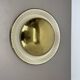 unique 42cm Brass Gino Sarfatti Style Ceiling wall Light Flushmount, Italy