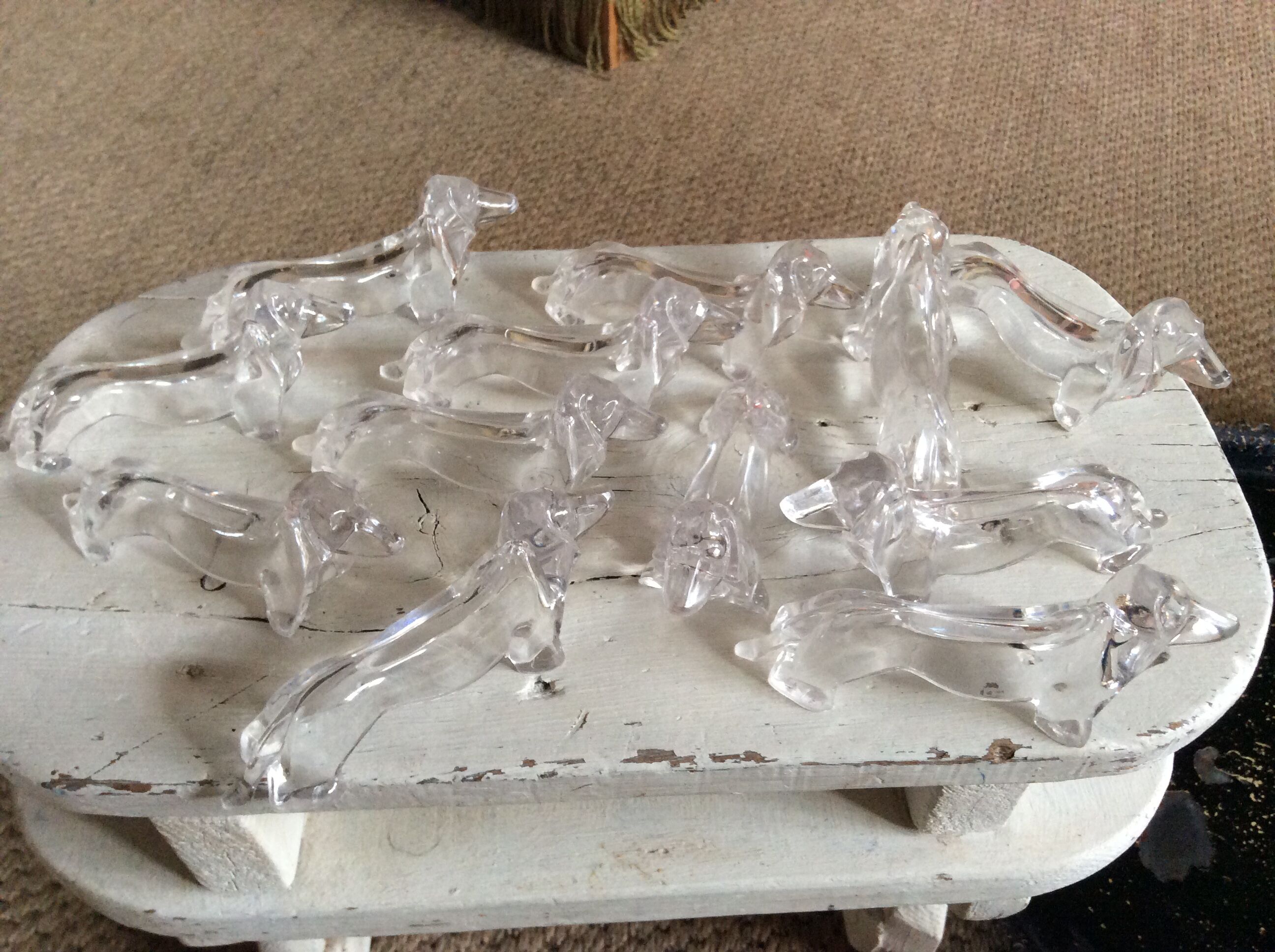 Series of 12 knife holders