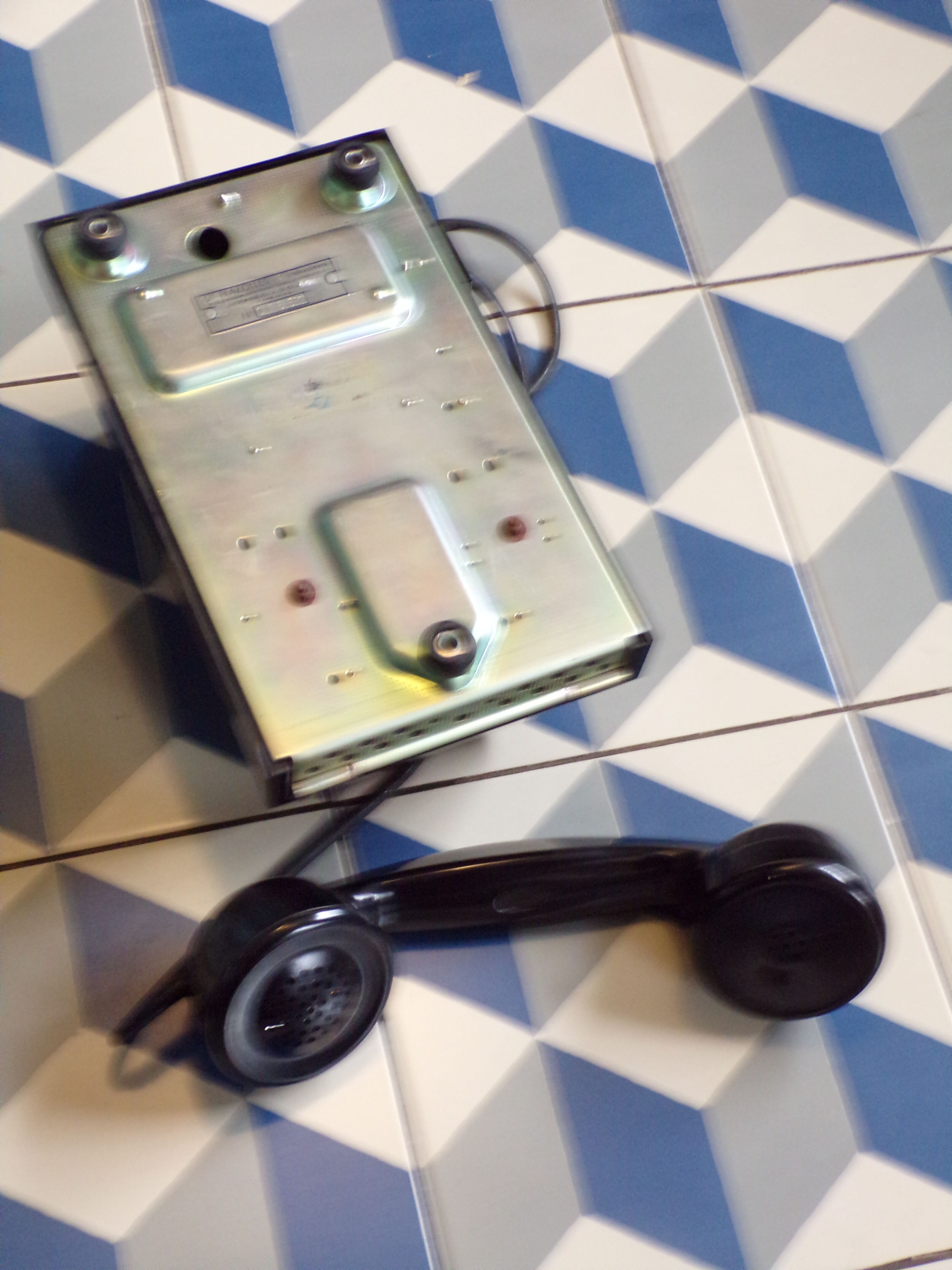 Bakelite wall phone