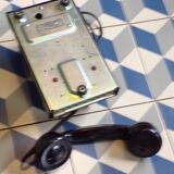 Bakelite wall phone
