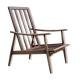 Vintage Scandinavian 1960s boomerang armchair