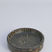 Mid-Century Modern Brown Stoneware Rubus Bowl by Gunnar Nylund for Rörstrand