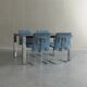 Dining table by Giovanni Offredi for Saporiti