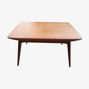 Scandinavian extendable table by Louis van Teeffelen 1960