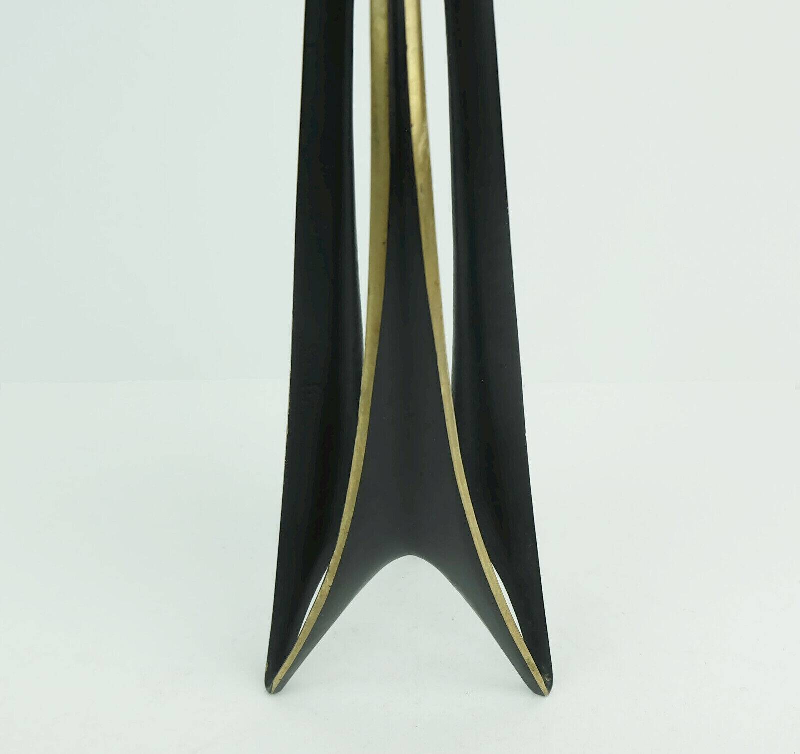 1950s mid century candle holder klaus ullrich faber & schumacher