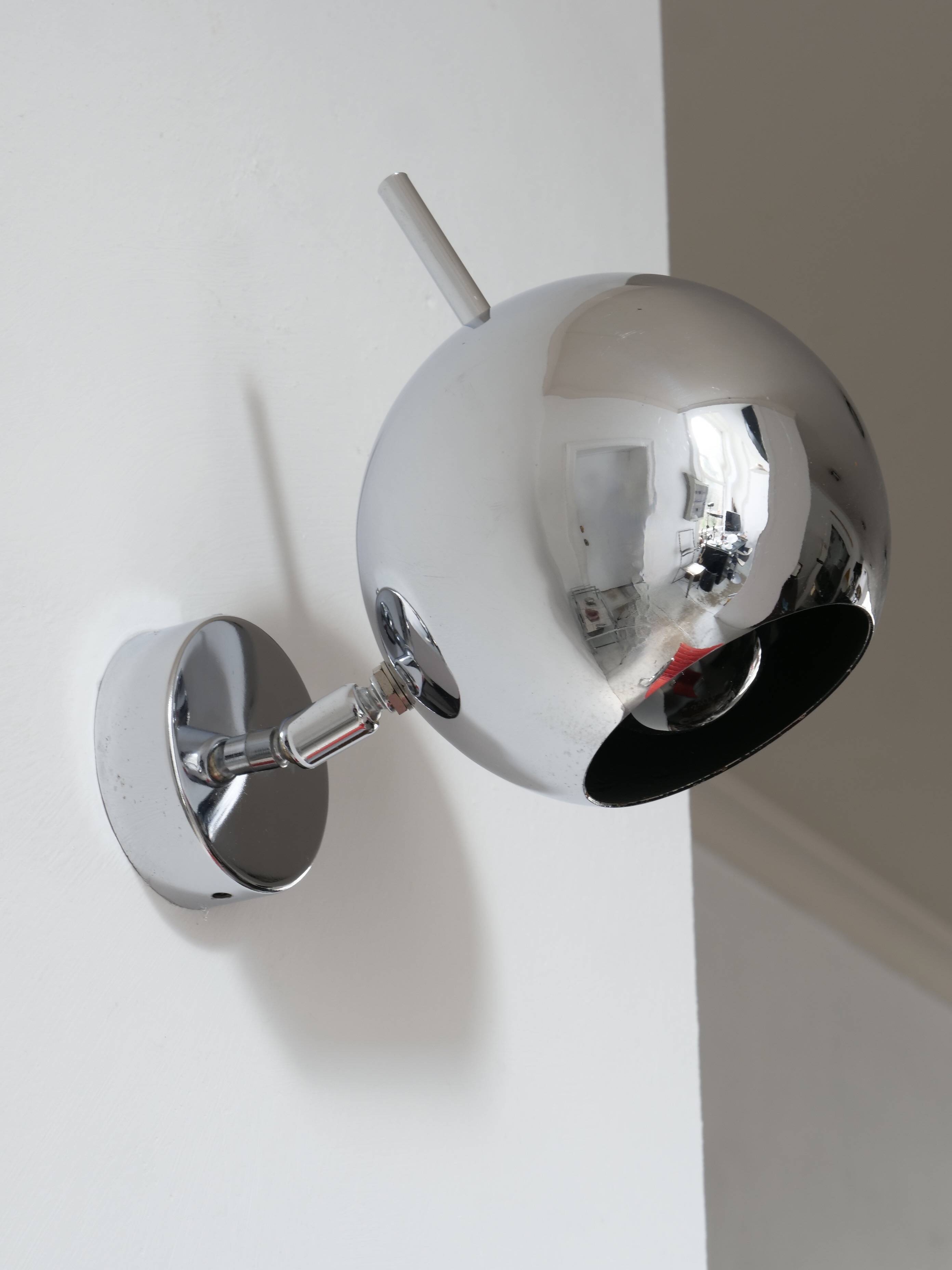 Eyeball Wall Lamp 70's