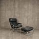 Fauteuil / repose-pieds "Meneer Oberman" Gelderland 601 / Jan des Bouvrie