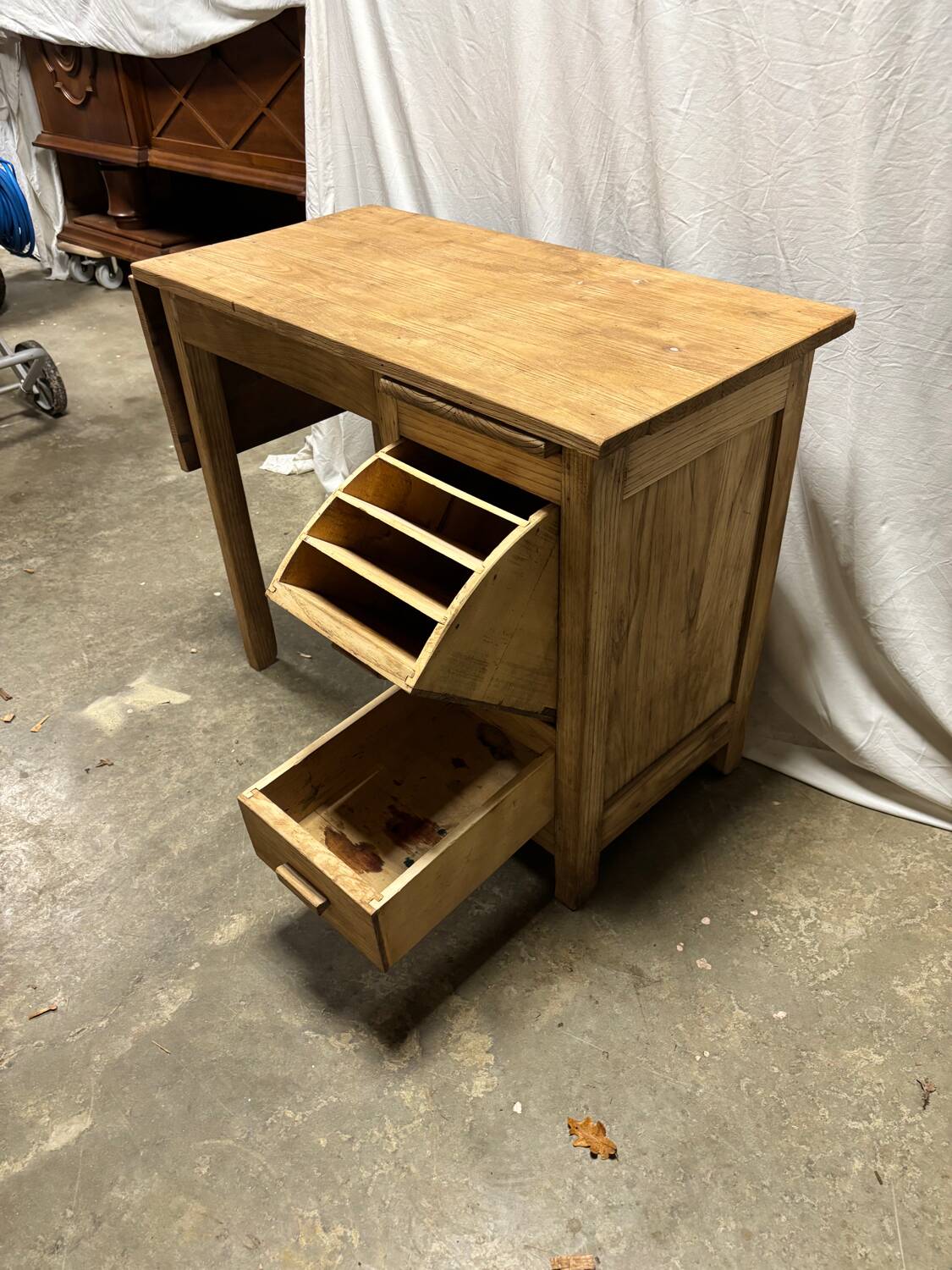 Wooden desk
