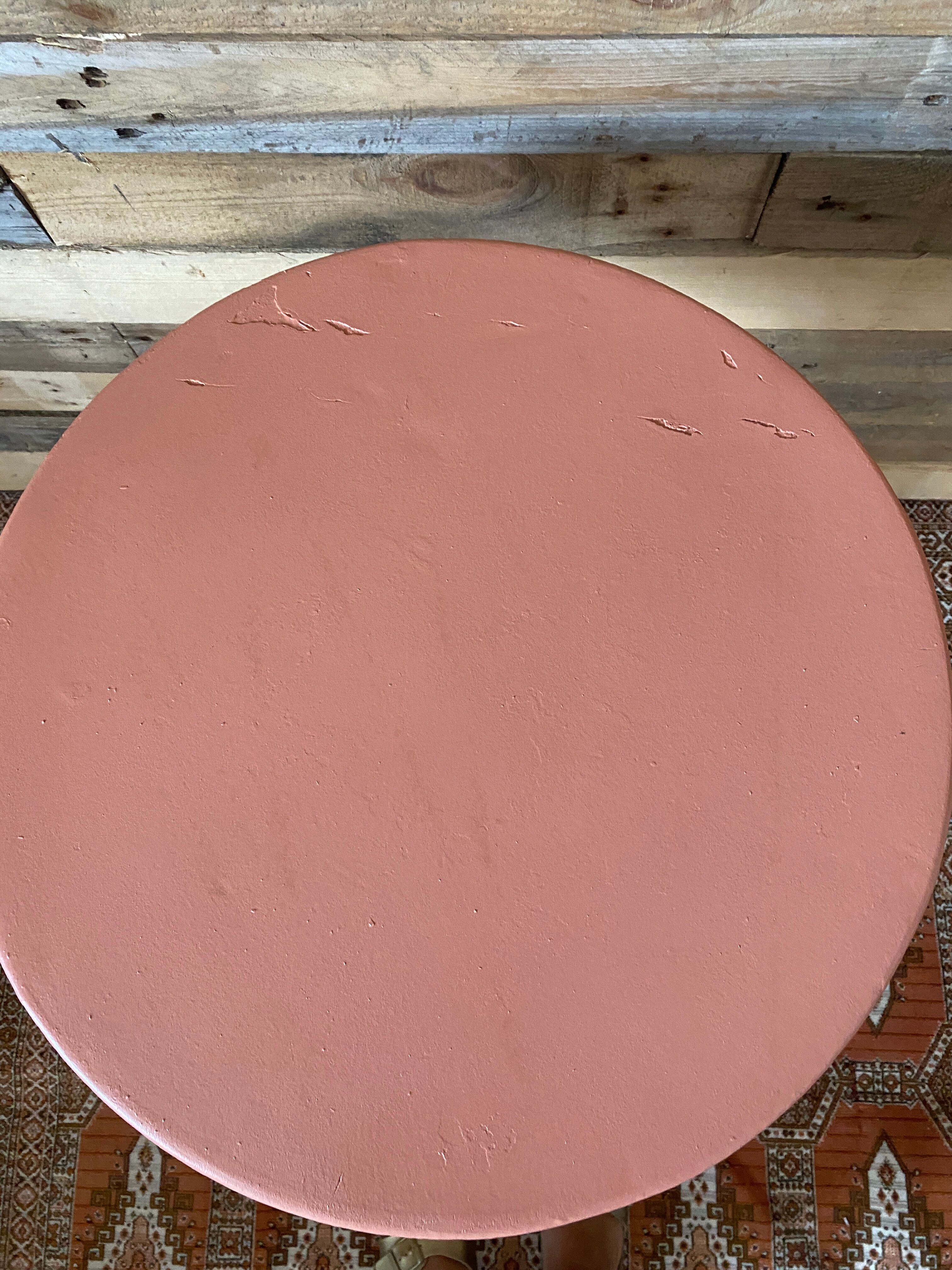 Cast iron outdoor table