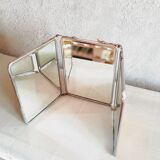 Mirror beveled triptych 56x24cm