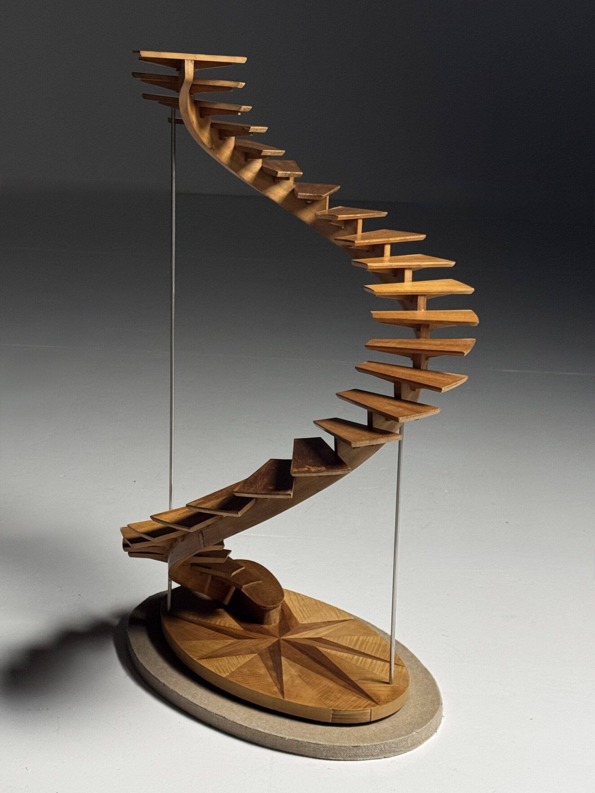 Staircase scale model vintage 90cm