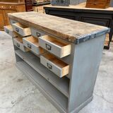 Factory cabinet with drawers