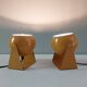 Paire de lampes de table italiennes des années 70.
