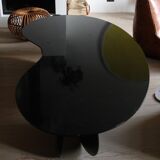 Table basse Macao aluminium laqué noir