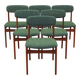 Set of six teak chairs, Danish design,  N. & K. Bundgaard Rasmussen