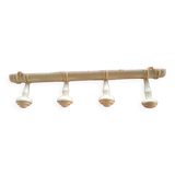 Wooden coat rack
