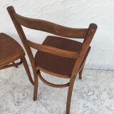 Pair of bistro chairs