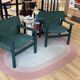 Lot de 2 fauteuils HAY vert