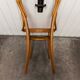 Honey coloured wicker Thonet Chair