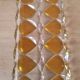 vintage pressed molded glass top