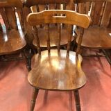 4 chaises western