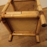 End sofa bamboo cannage