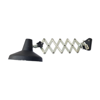 Lampe applique accordéon zig zag style atelier métier