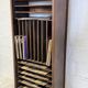 Vintage vinyl record cabinet