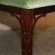 Pair of finely carved Victorian Thomas Chippendale accent chairs.
